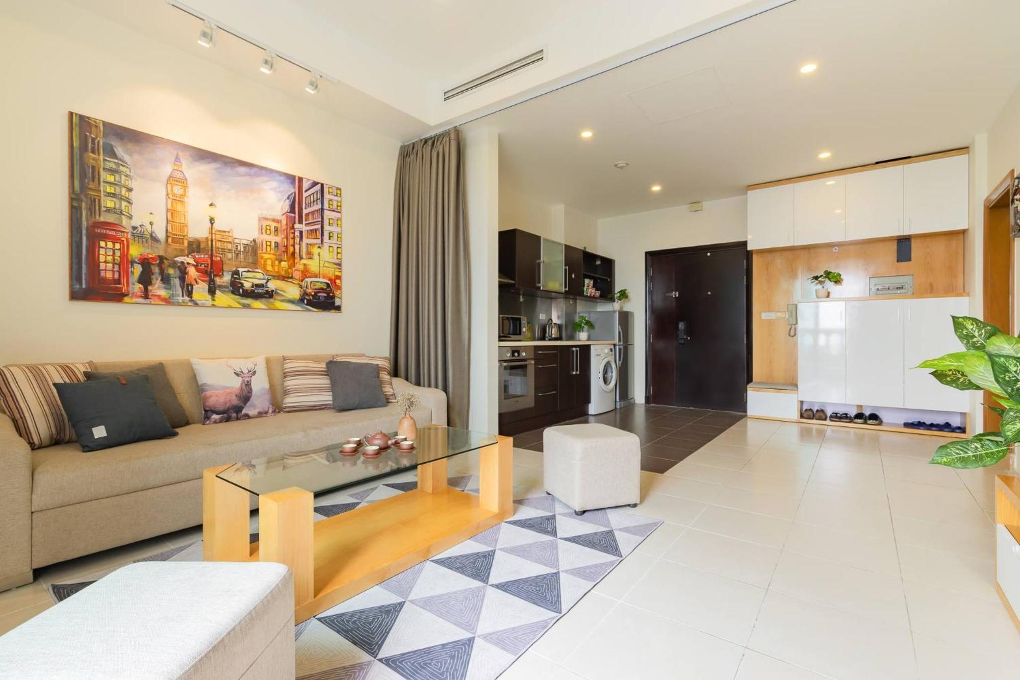 Duwon Premium Building - Super Centre - Freeairport Pickup Căn hộ